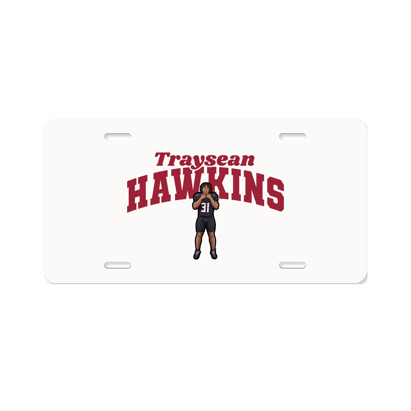 License Plate — Signature Arch in Classic
