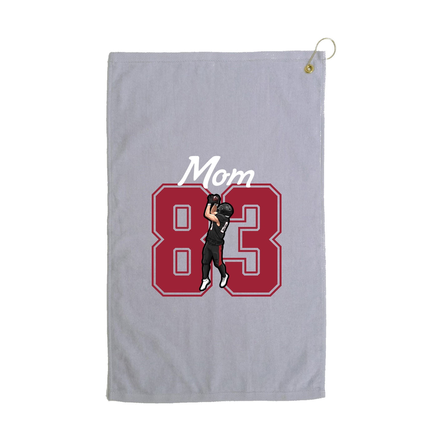 Golf Towel — Mothers Day Shirsey in Grey