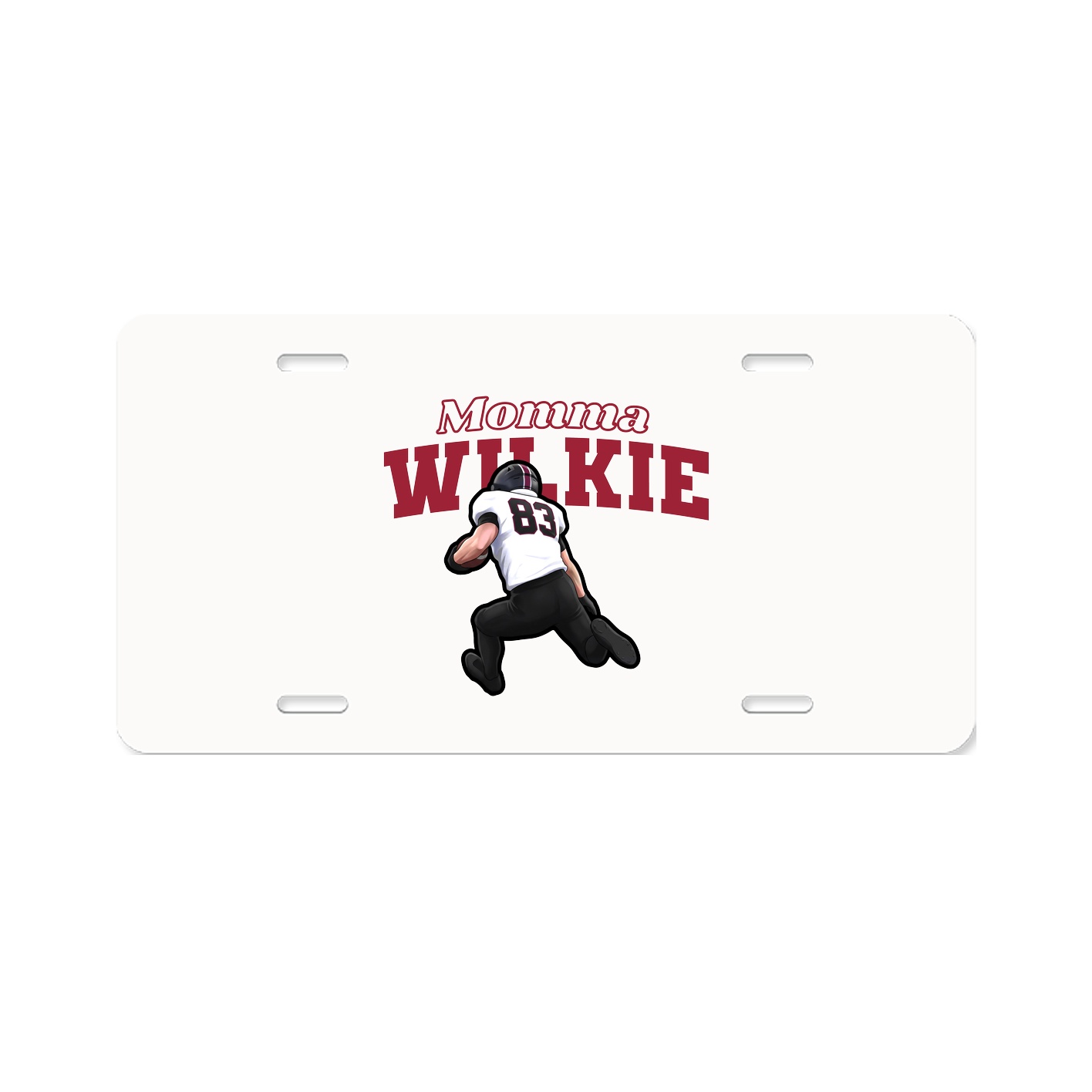 License Plate — Mothers Day Block in Classic