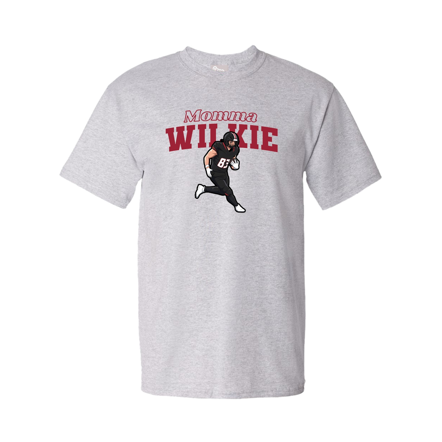 Youth Tee — Mothers Day Block in Grey