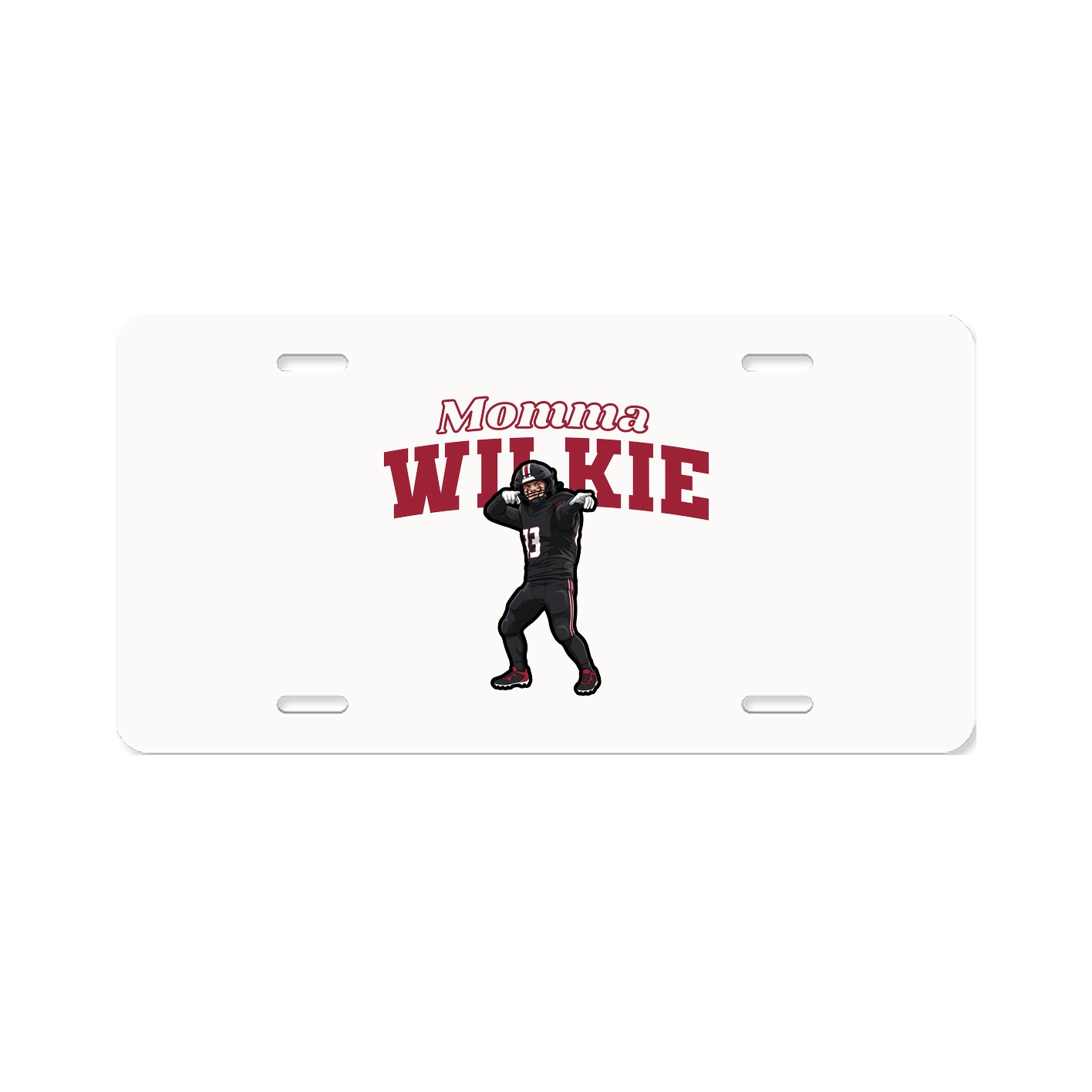 License Plate — Mothers Day Block in Classic
