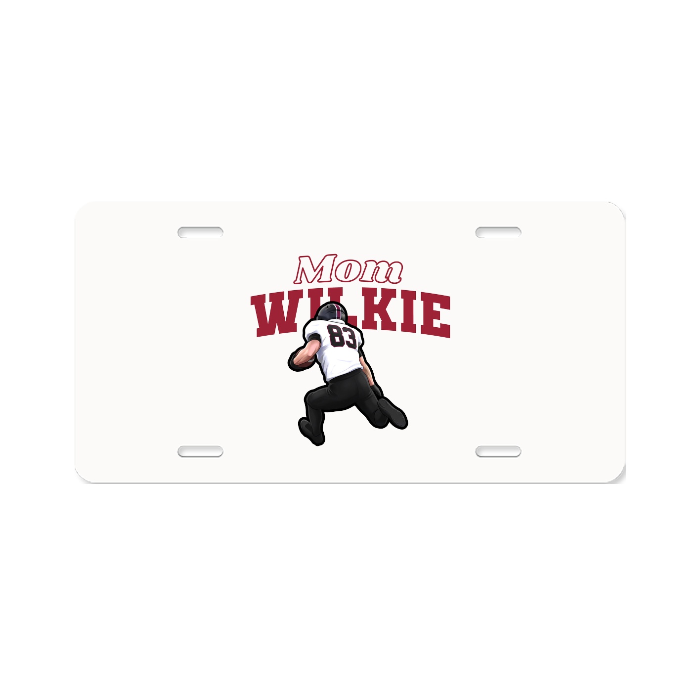 License Plate — Mothers Day Block in Classic