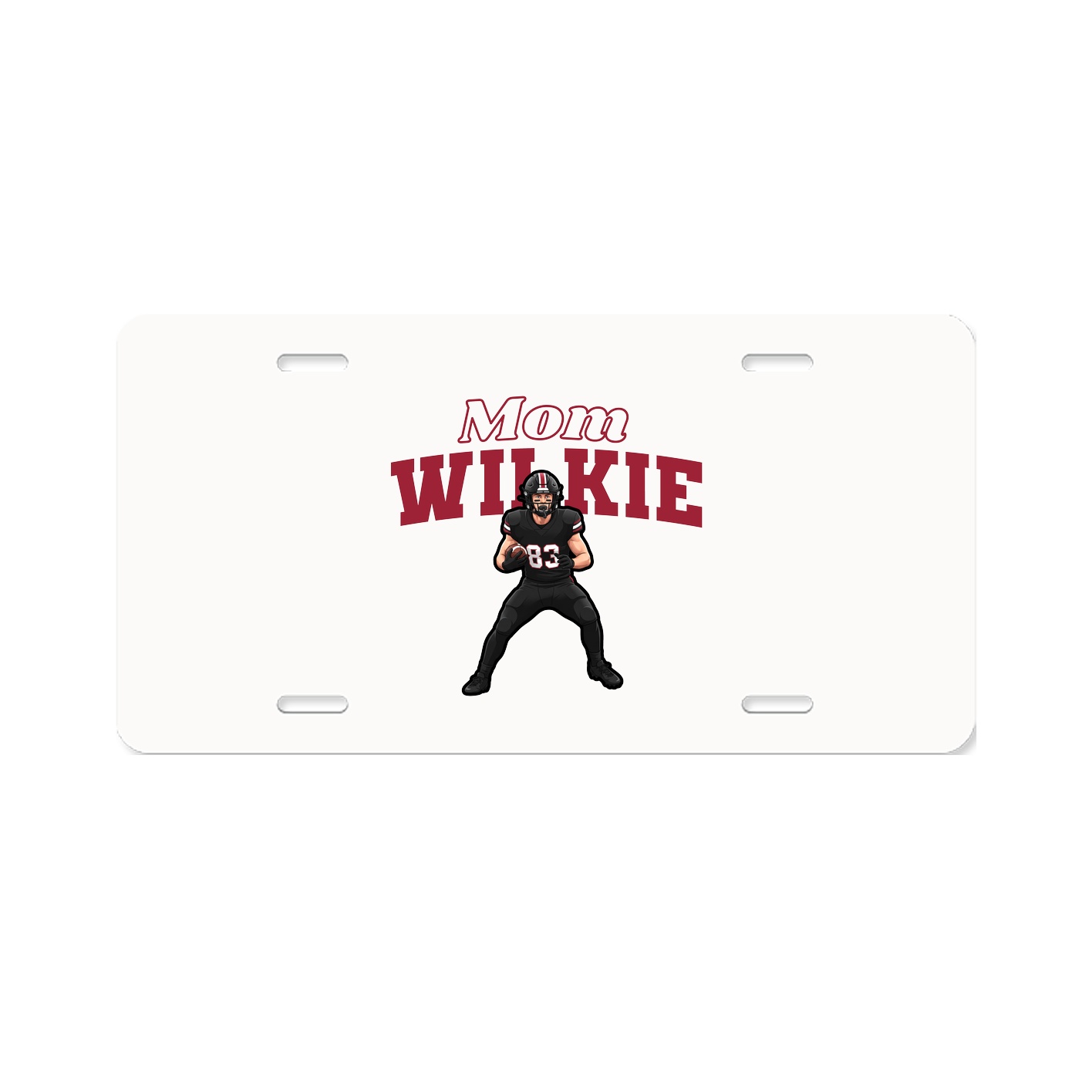 License Plate — Mothers Day Block in Classic