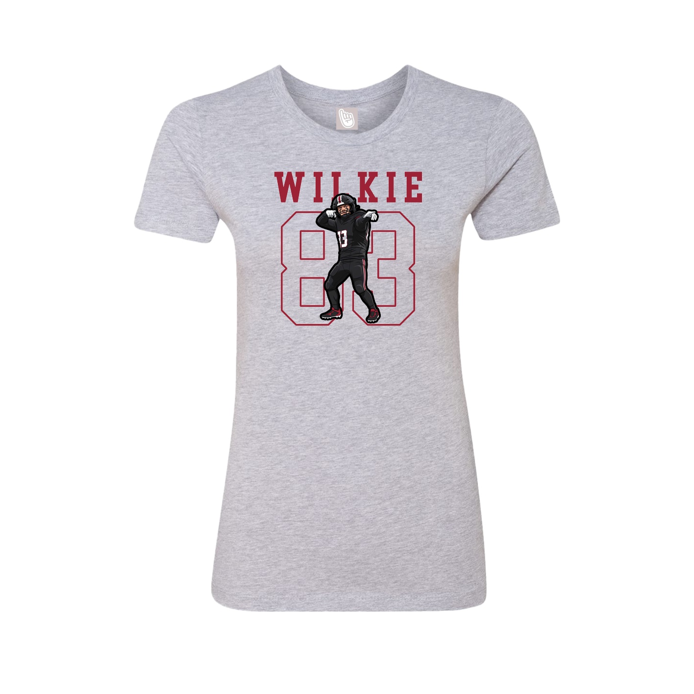 Fitted Women's Tee — Shirsey in Grey
