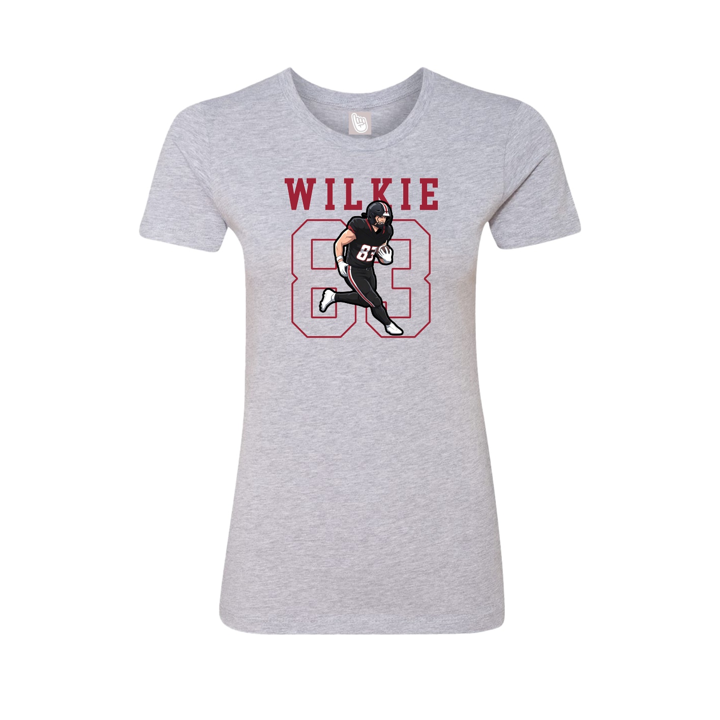 Fitted Women's Tee — Shirsey in Grey