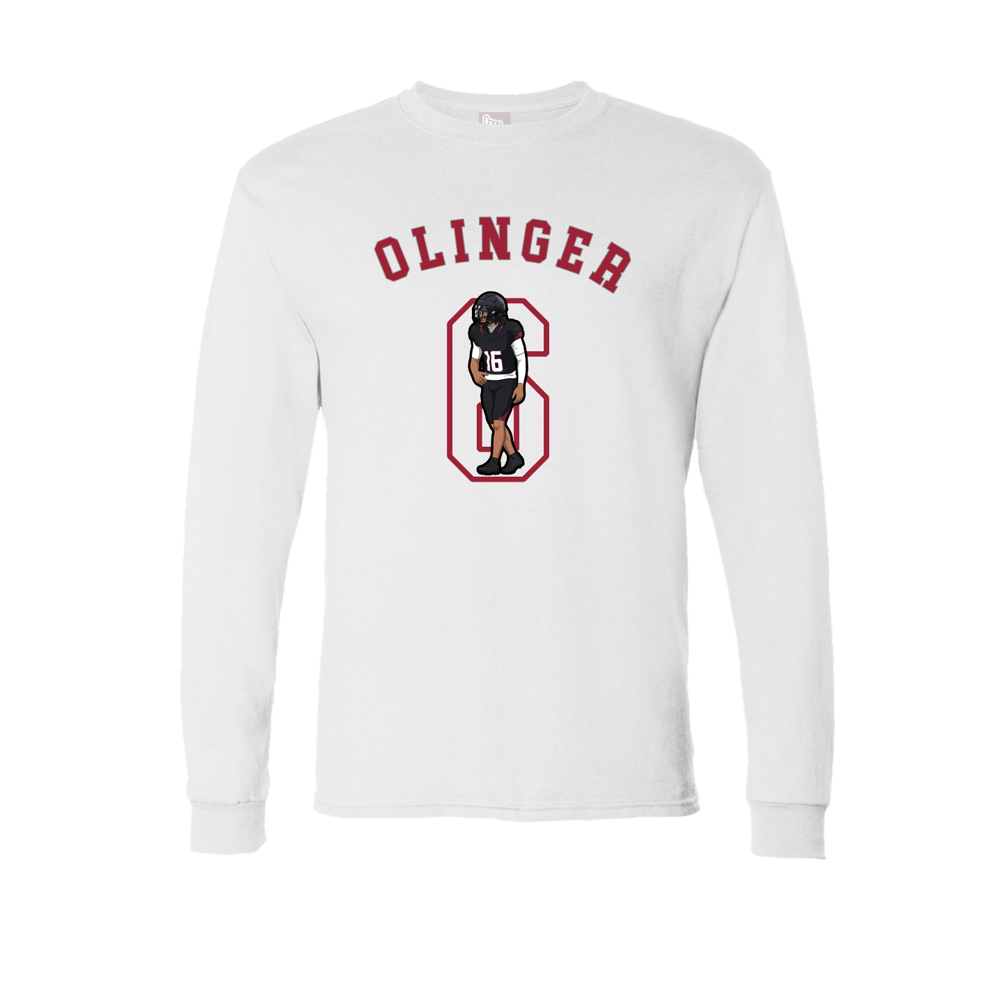 Long Sleeve Tee — Shirsey Arch in White