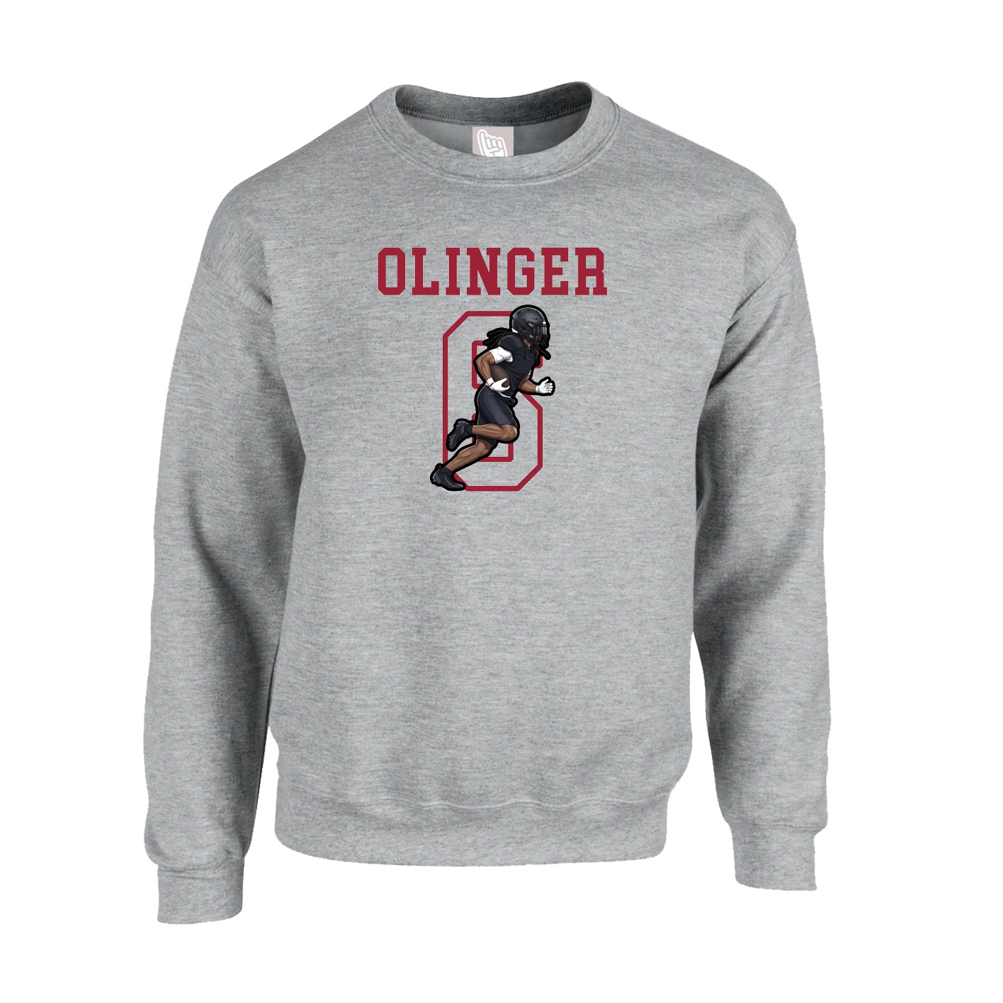 Fleece Crew — Shirsey in Grey