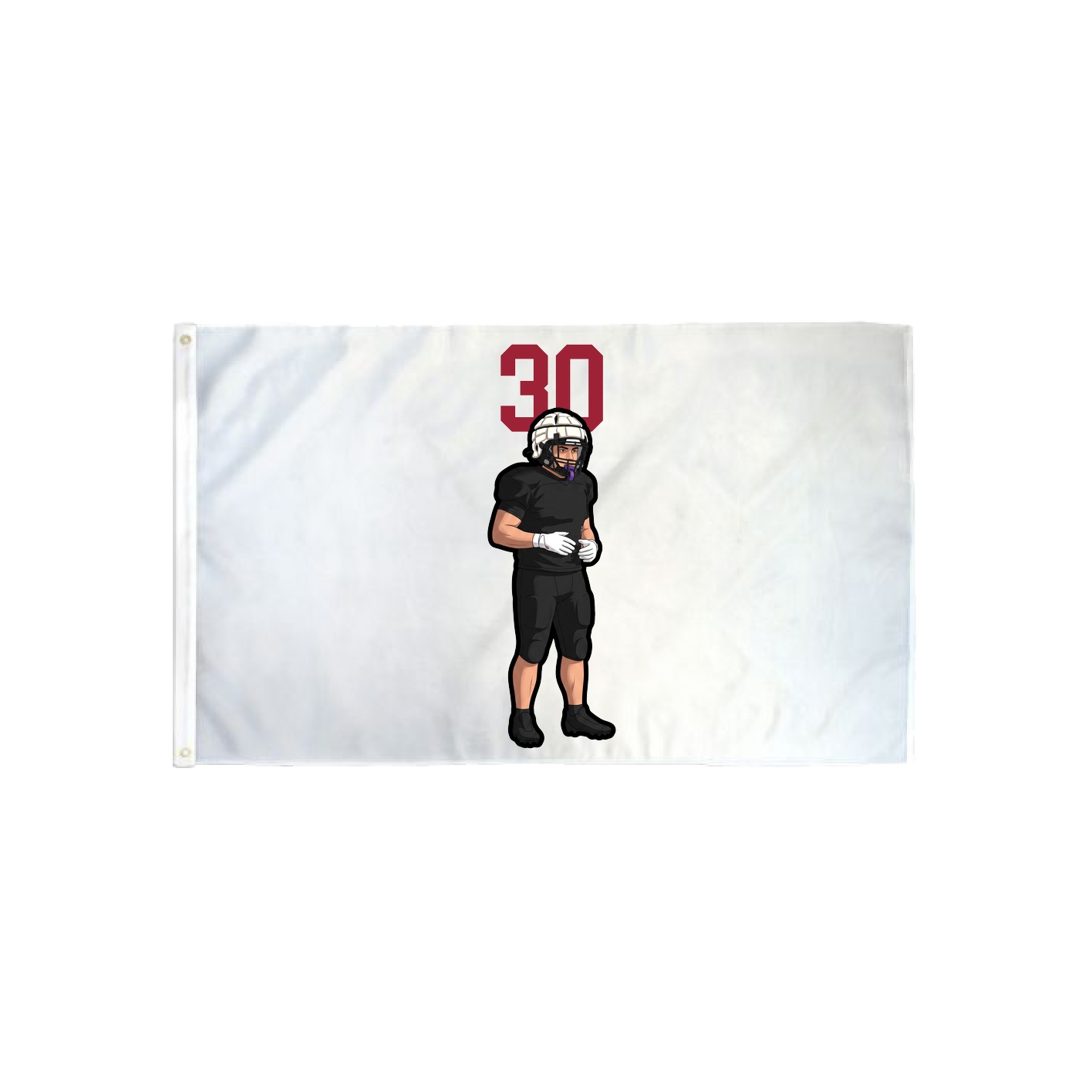 3x5 Flag — Number Top in Classic