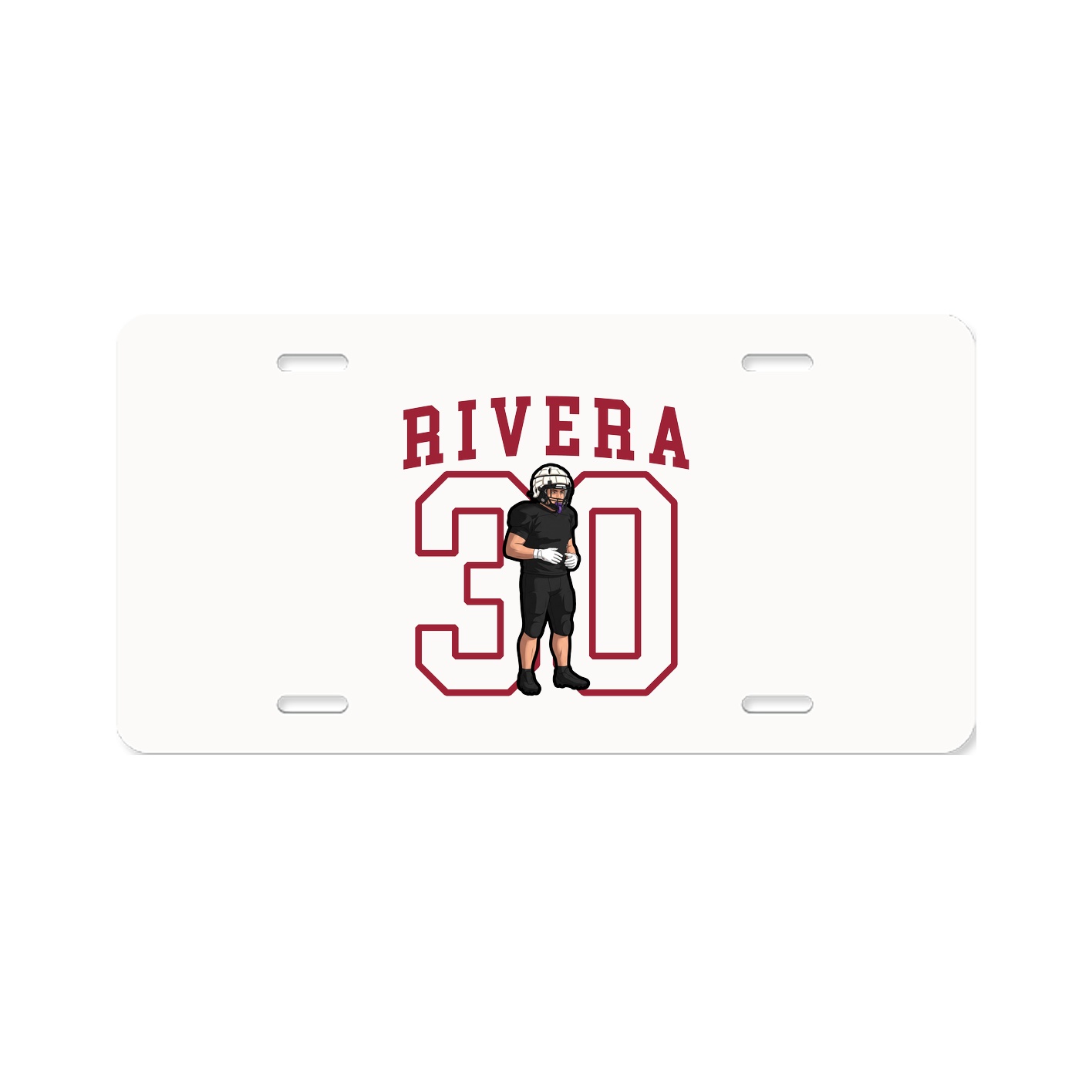 Aluminum License Plate