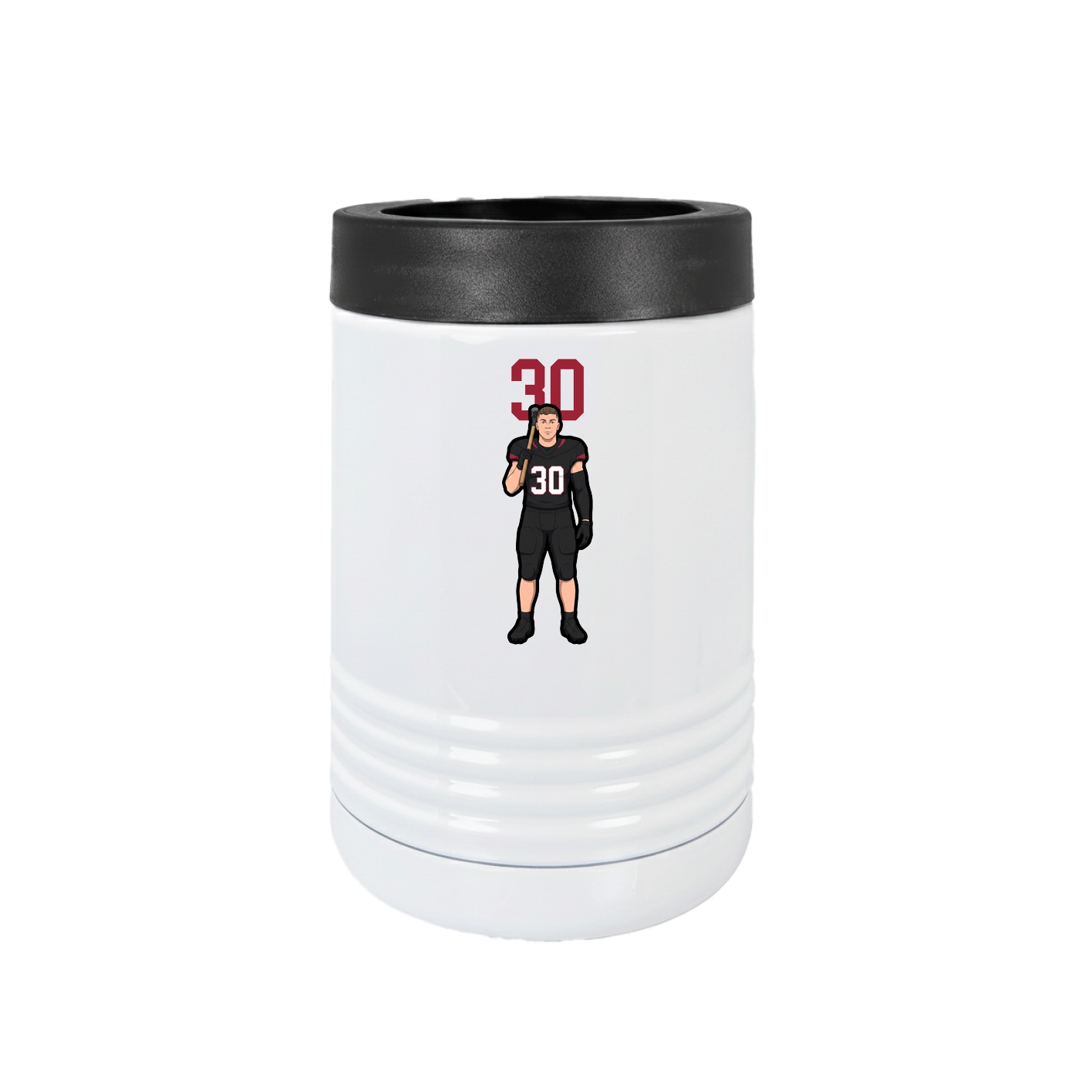 Beverage Holder — Number Top in White