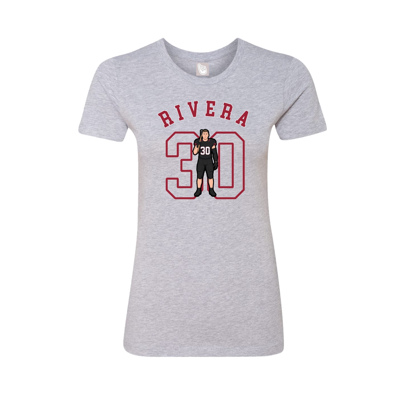 Womens Tee — Shirsey Arch in Grey