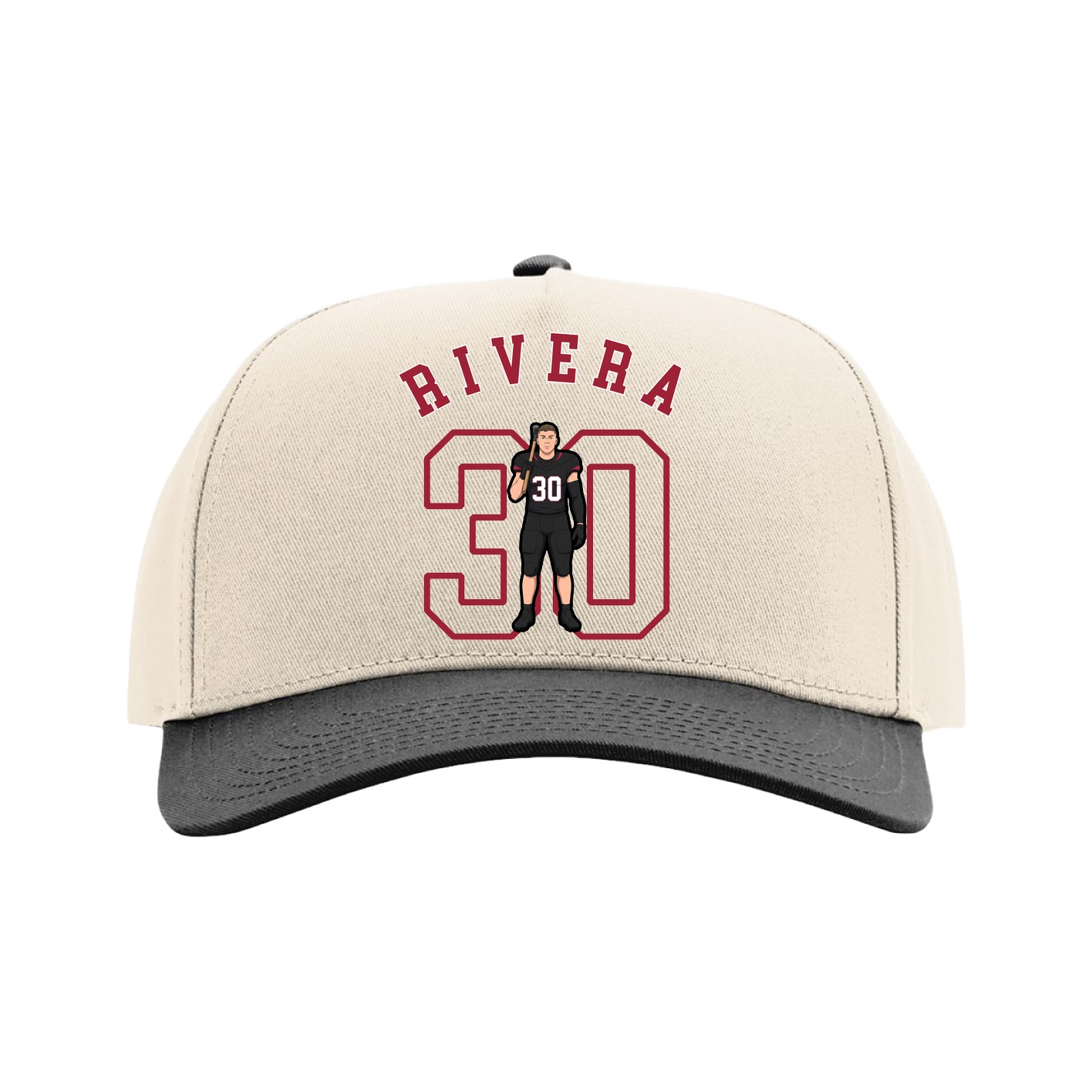 Full Fabric Five-Panel Champ Cap