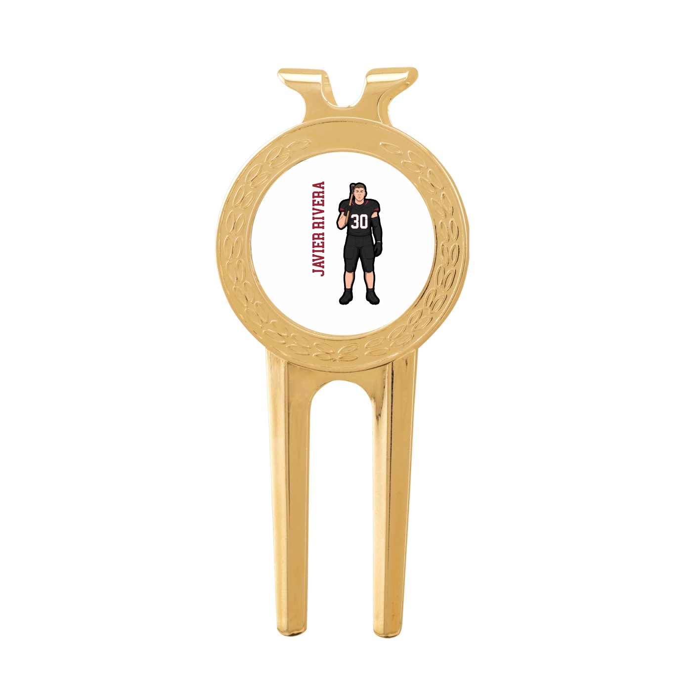 Divot Tool with Ball Marker — Name Vertical in Classic