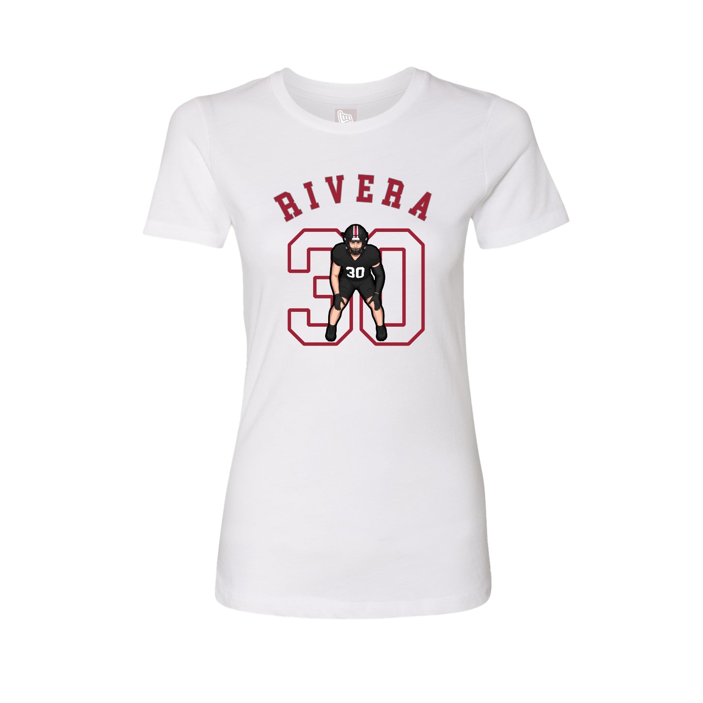 Womens Tee — Shirsey Arch in White