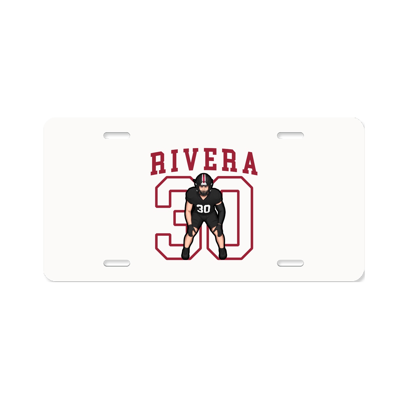Aluminum License Plate