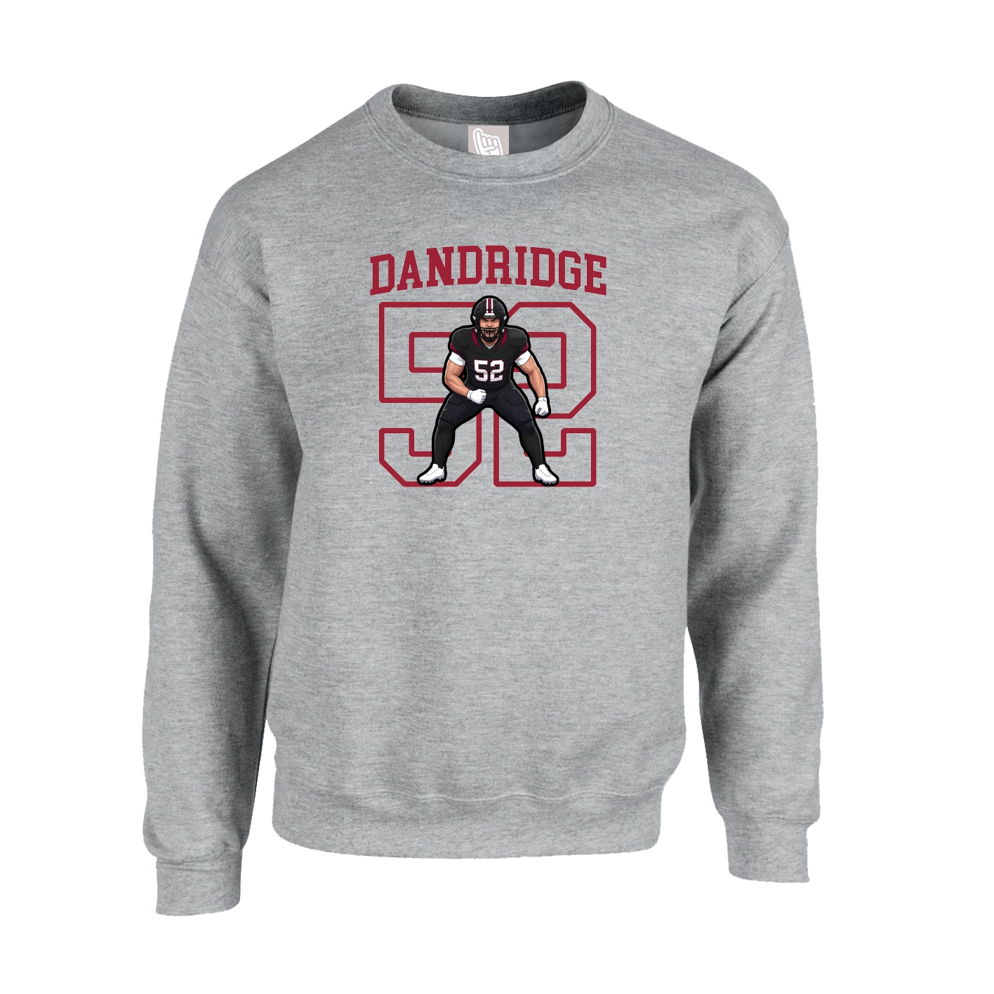 Fleece Crew — Shirsey in Grey