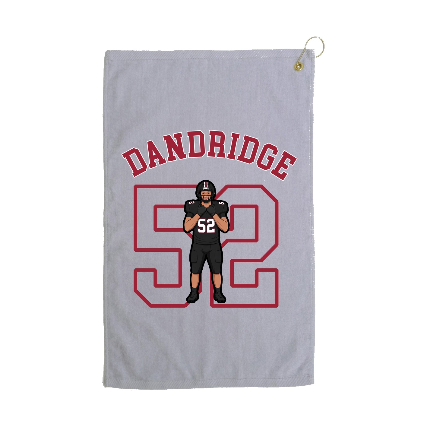 Golf Towel — Shirsey Arch in Grey