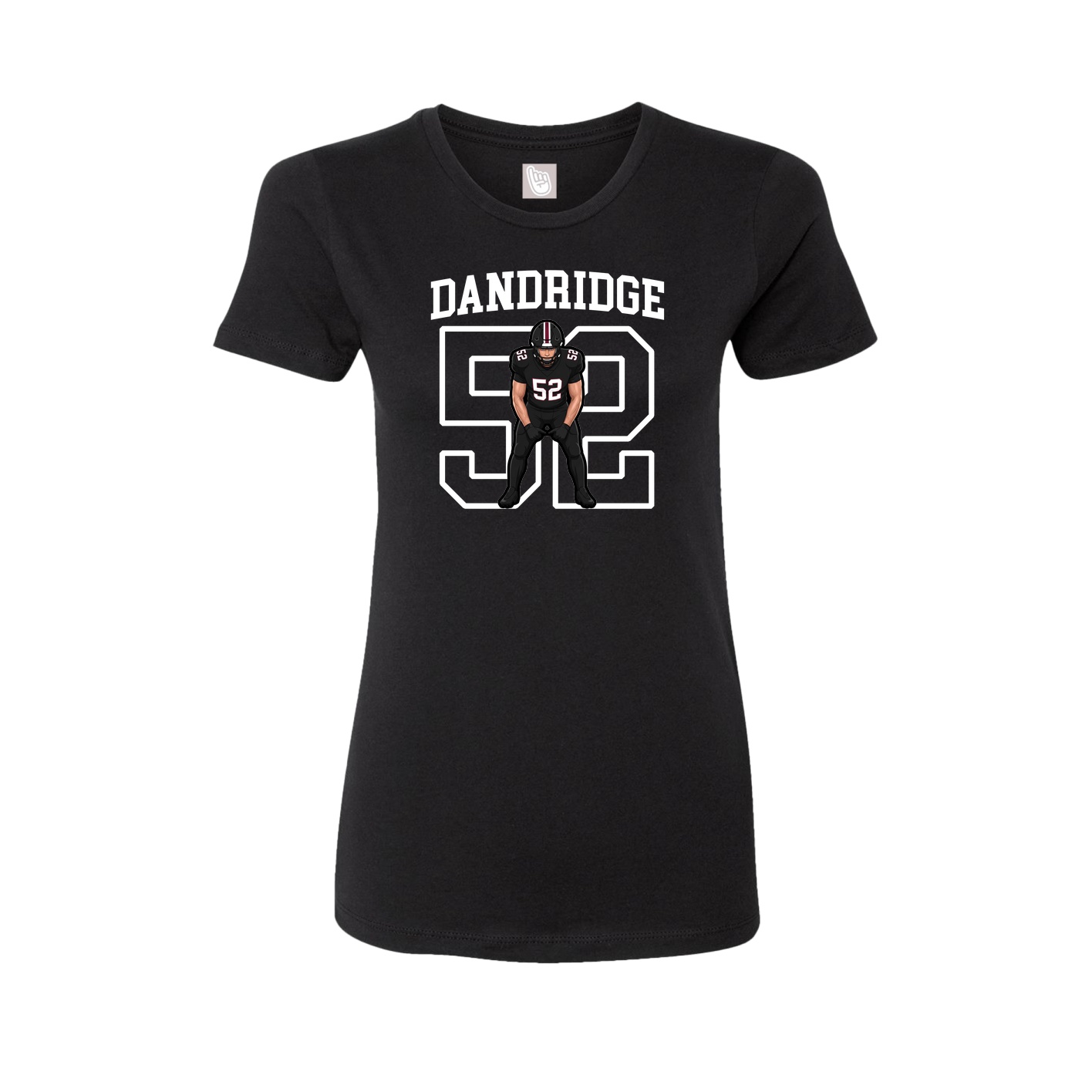 Fitted Women's Tee — Shirsey in Black