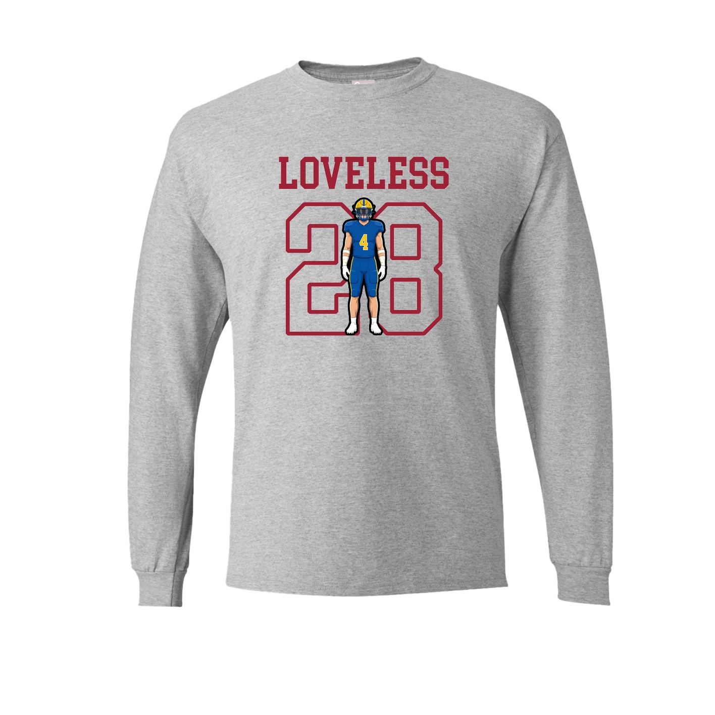 Long Sleeve Tee — Shirsey in Grey