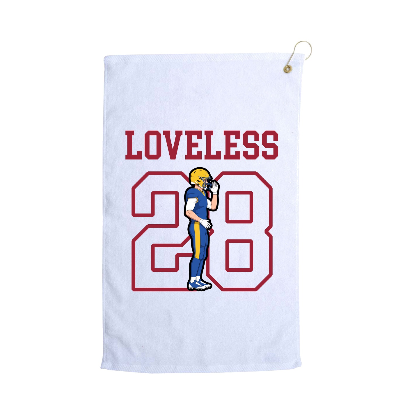 Golf Towel — Shirsey in White