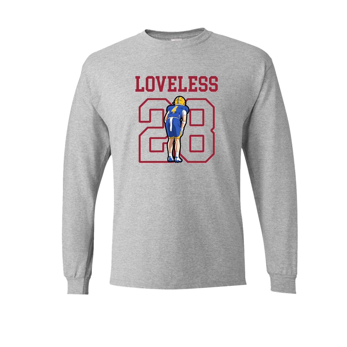 Long Sleeve Tee — Shirsey in Grey