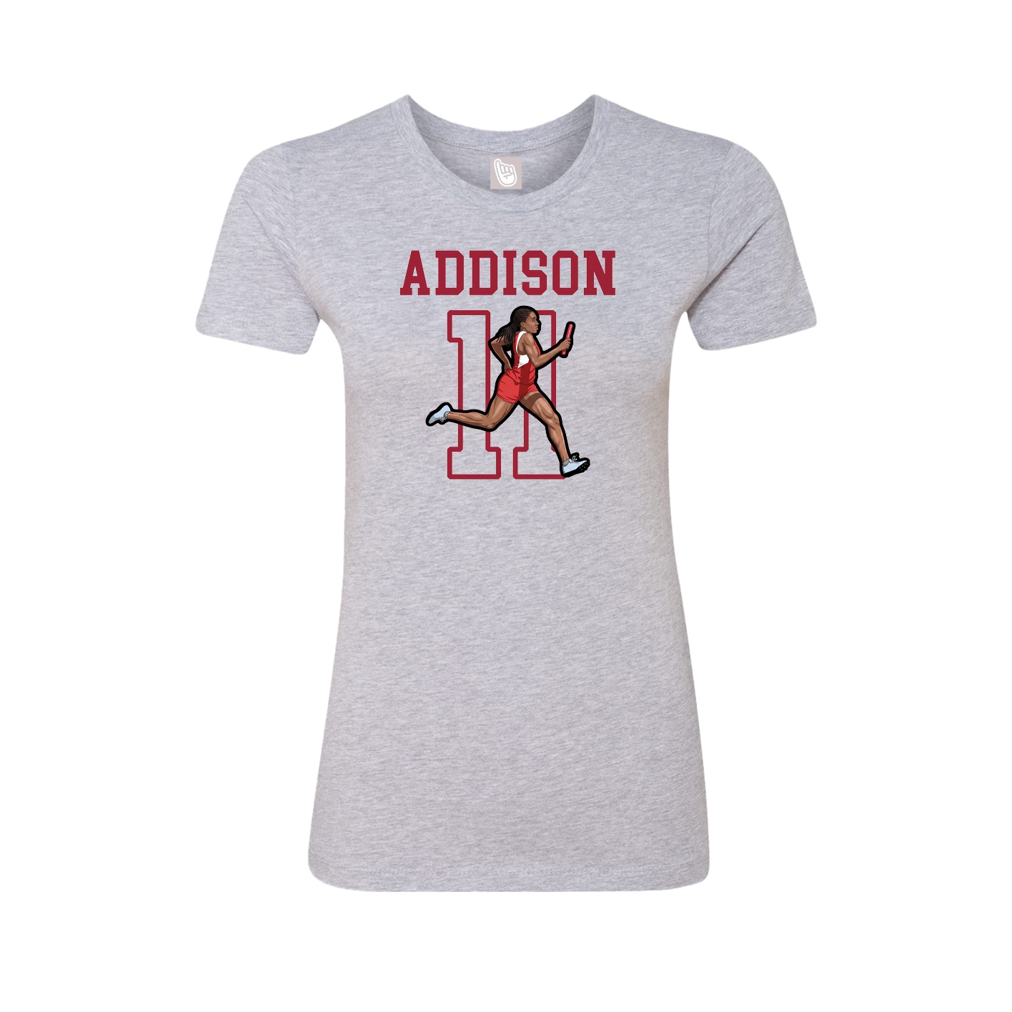 Fitted Women's Tee — Shirsey in Grey