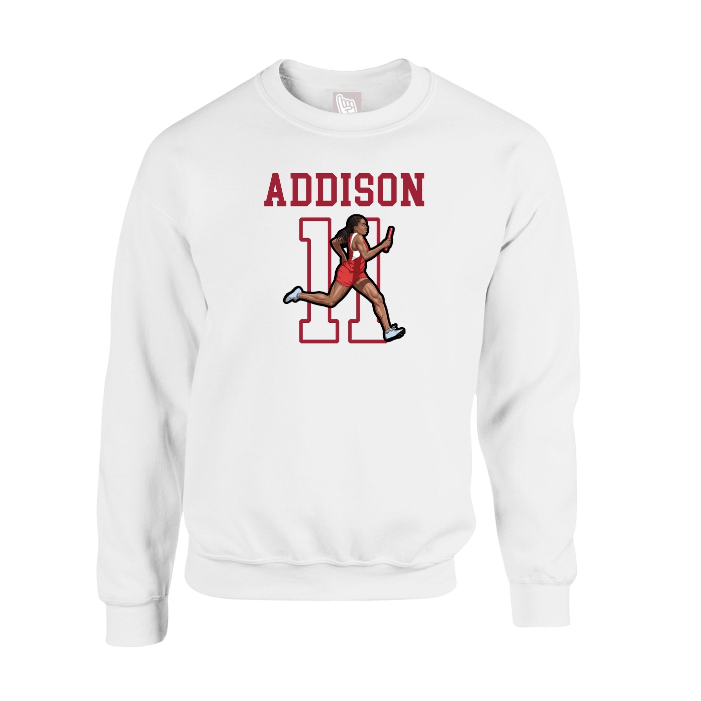 Fleece Crew — Shirsey in White