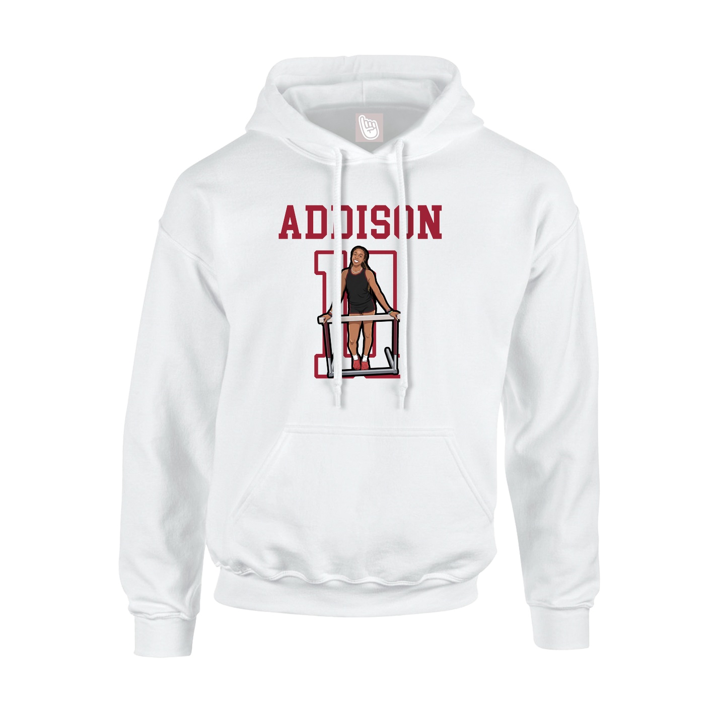 Youth Hoodie — Shirsey in White