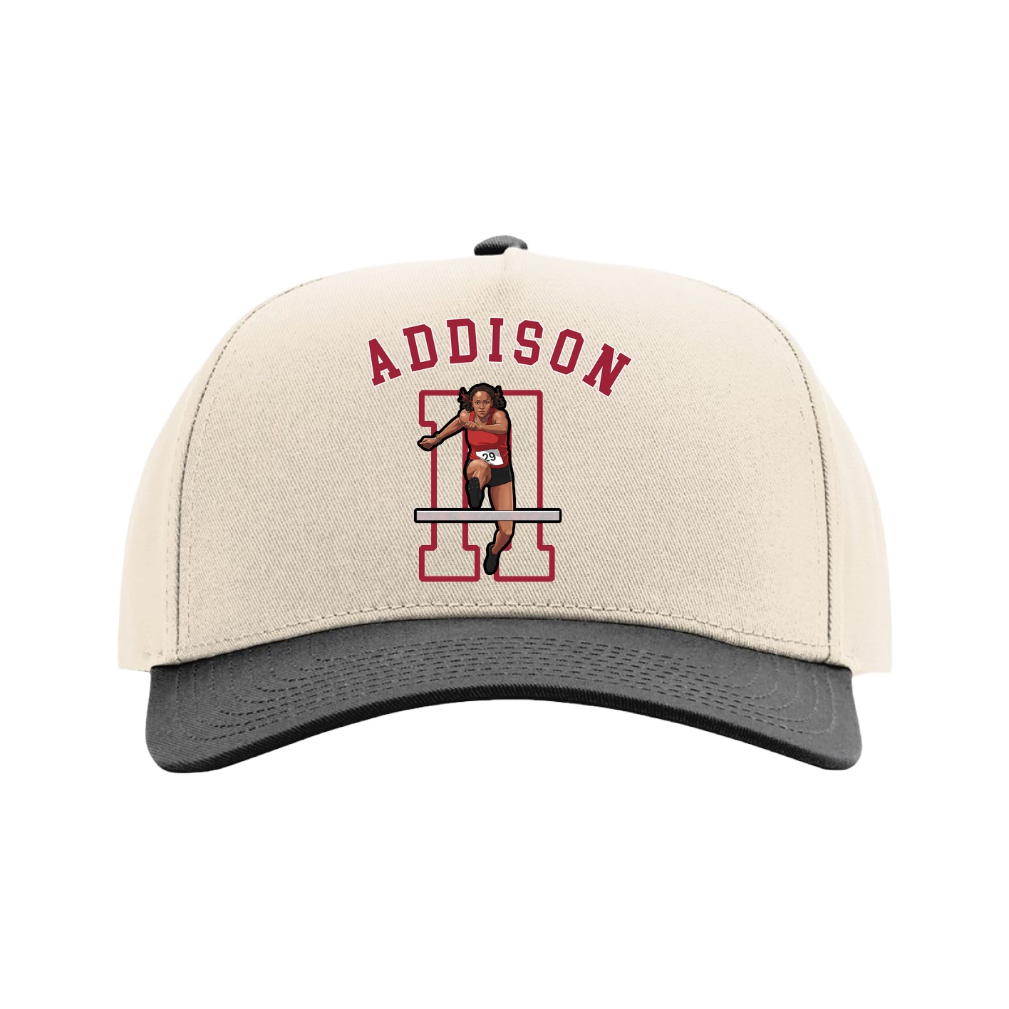 Full Fabric Five-Panel Champ Cap