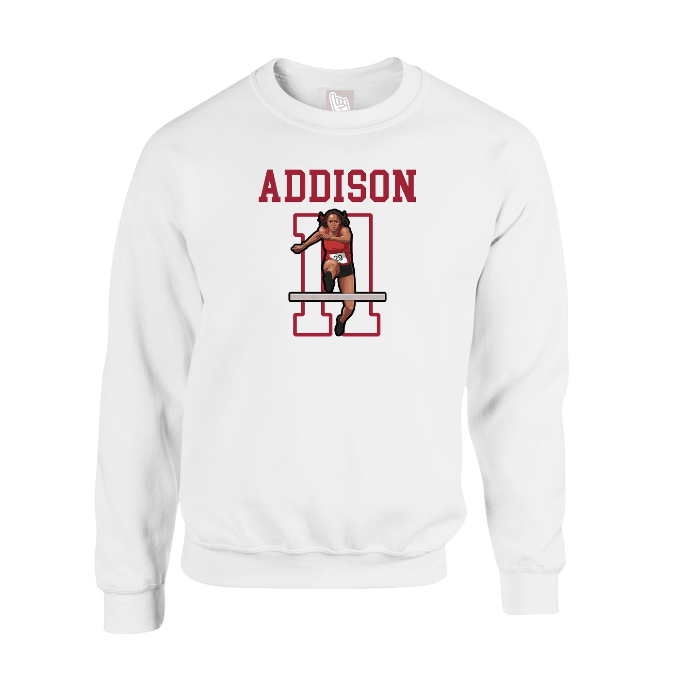 Fleece Crew — Shirsey in White