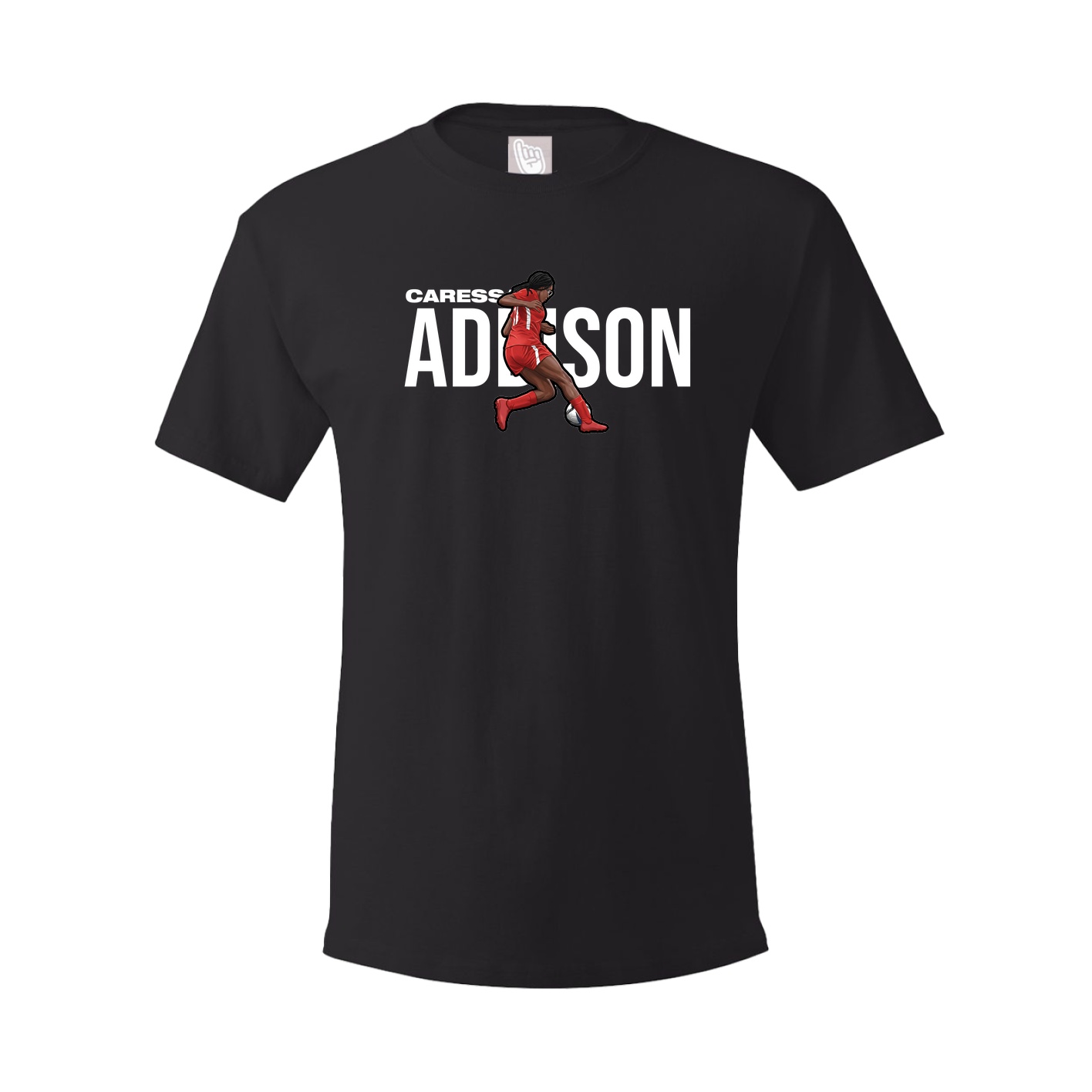 Tee — Player Name in Black
