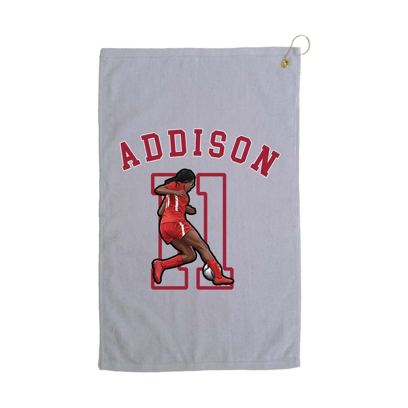 Golf Towel — Shirsey Arch in Grey