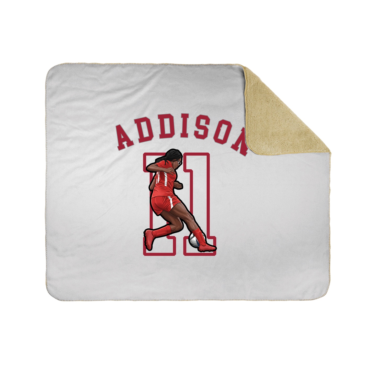 Throw Blanket — Shirsey Arch in White