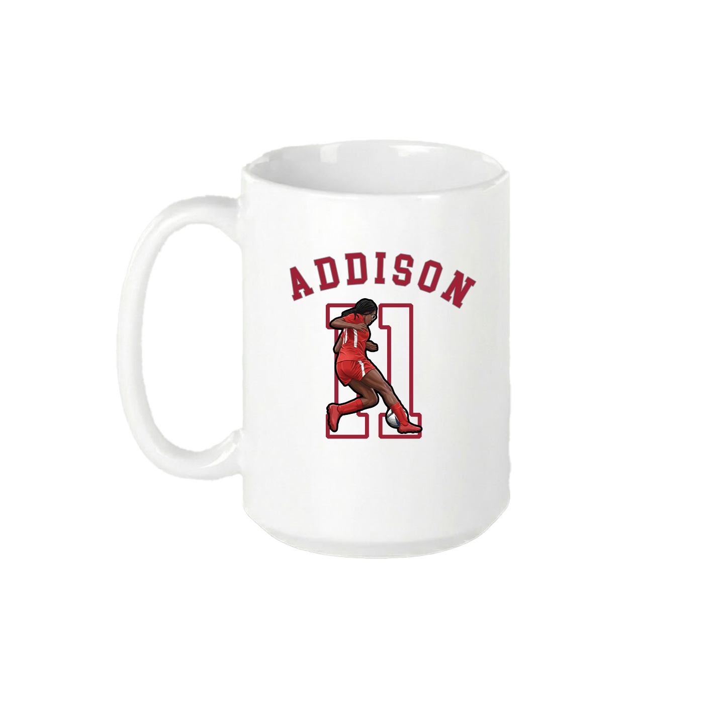 15oz Coffee Mug — Shirsey Arch in White