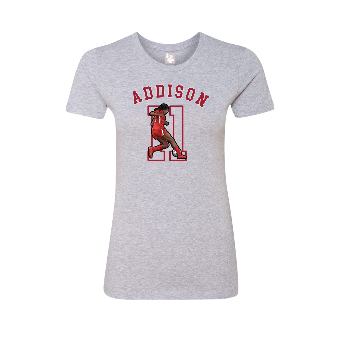 Womens Tee — Shirsey Arch in Grey