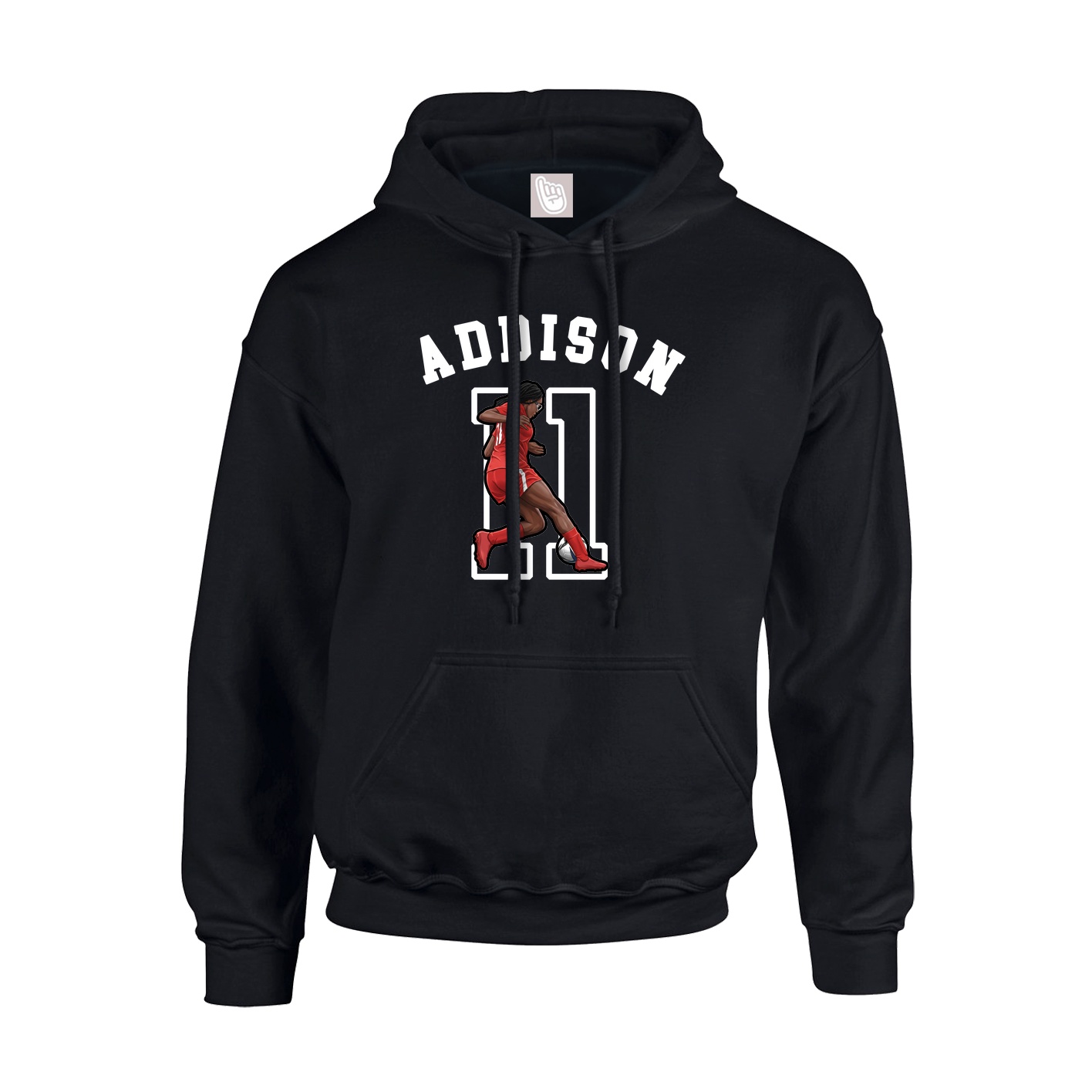 Youth Hoodie — Shirsey Arch in Black