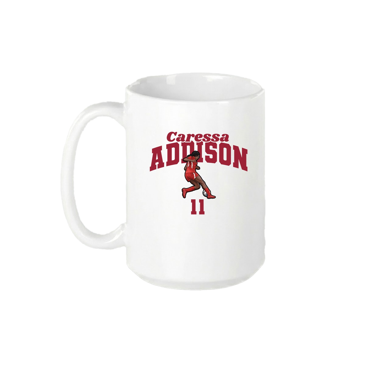 15oz Coffee Mug — Signature Arch in White