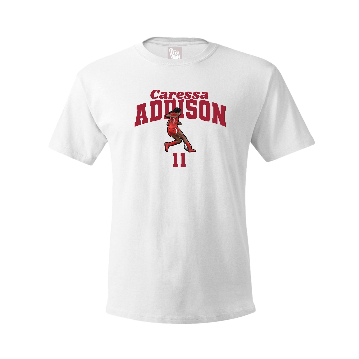 Youth Tee — Signature Arch in White