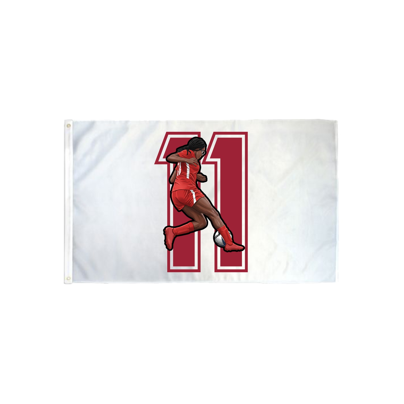 3x5 Flag — Number in Classic