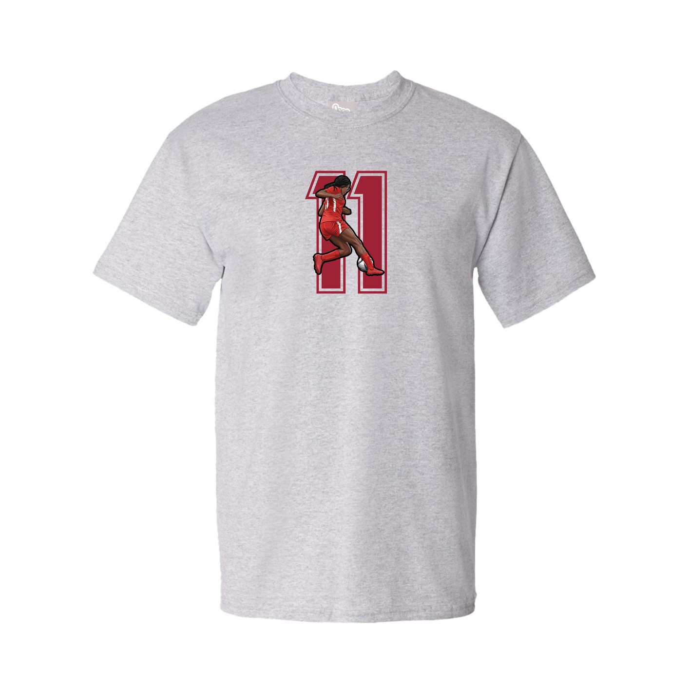 Tee — Number in Grey