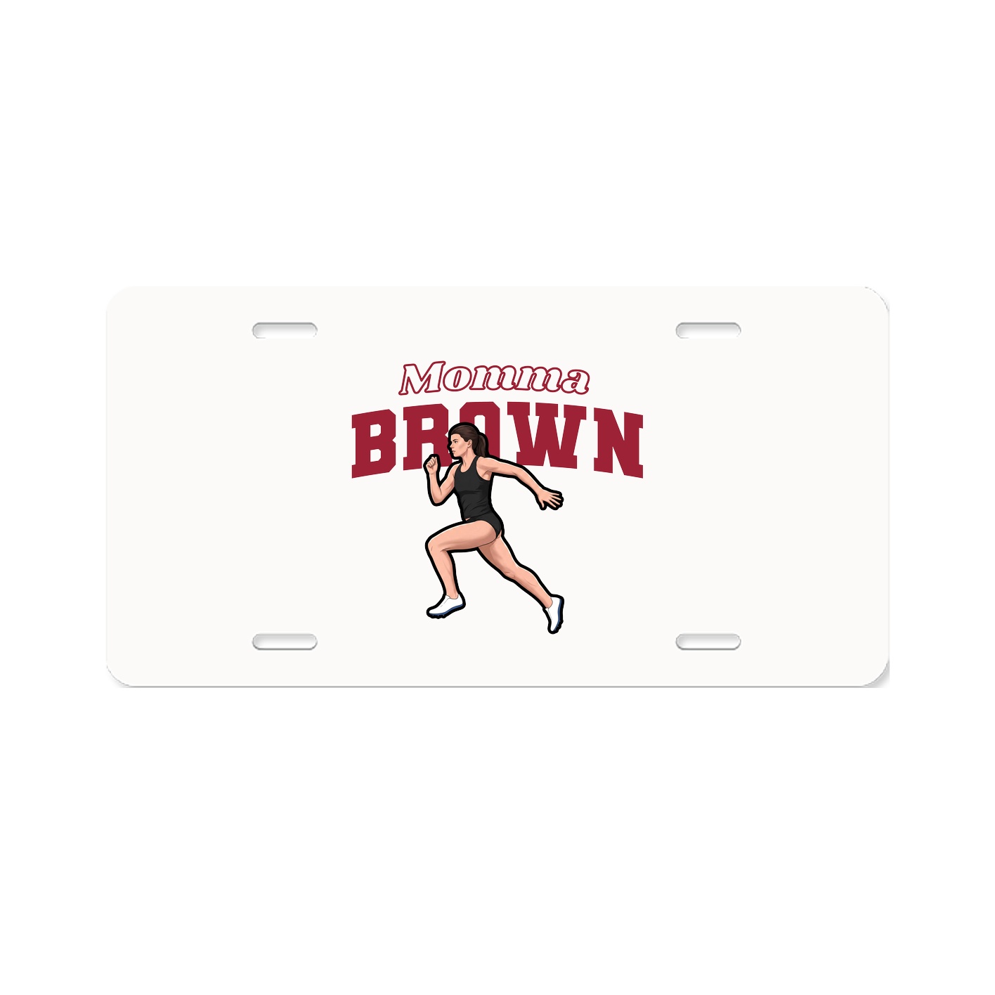 License Plate — Mothers Day Block in Classic