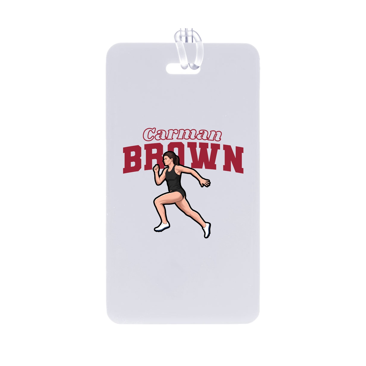 Bag Tag — Name Arch in Classic