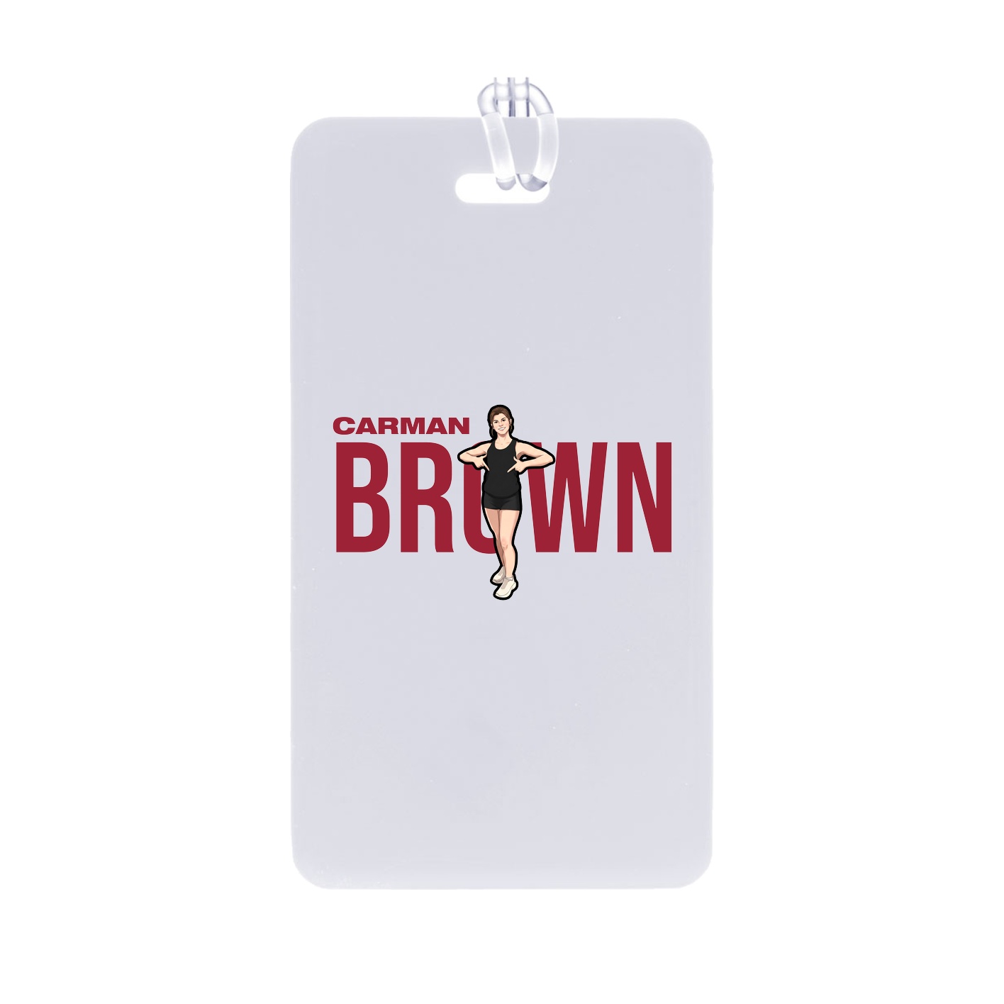 Bag Tag — Player Name in Classic