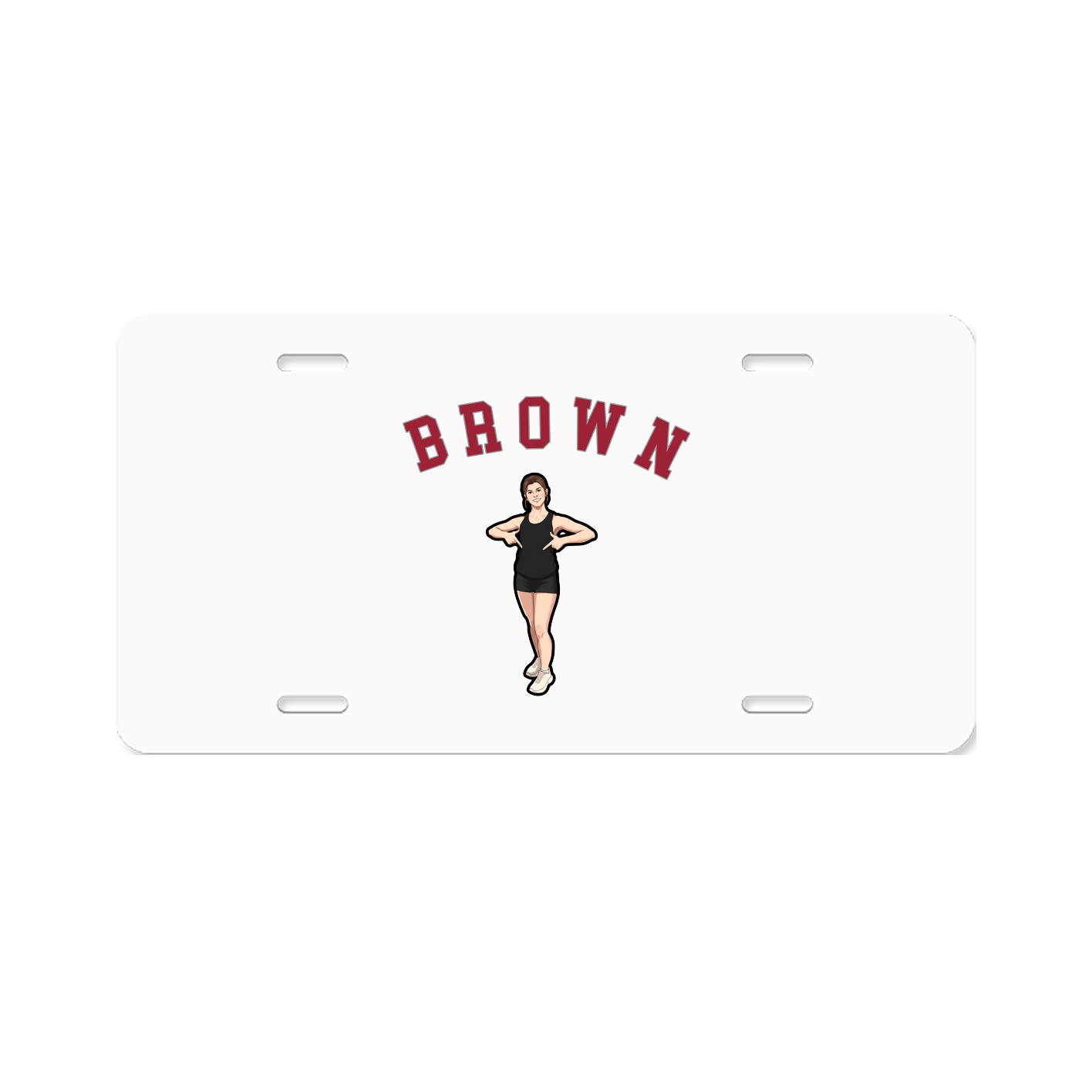 License Plate — Shirsey Arch in Classic
