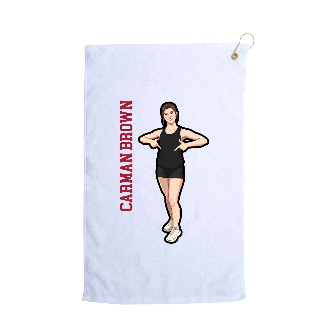 Terry Velour Golf Towel