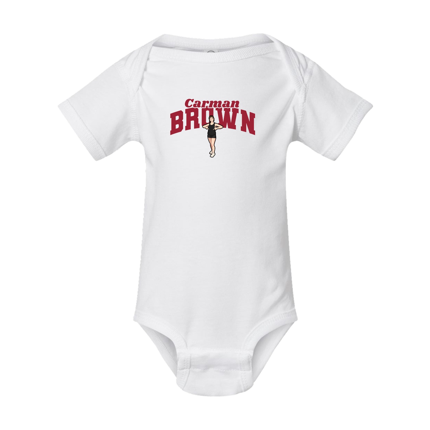 Baby Onesie — Signature Arch in White