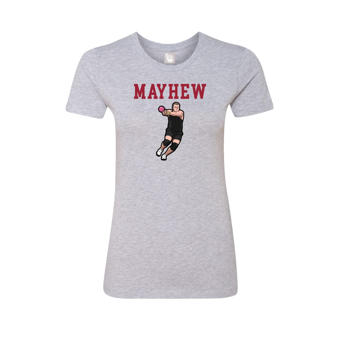 Fitted Women's Tee — Shirsey in Grey