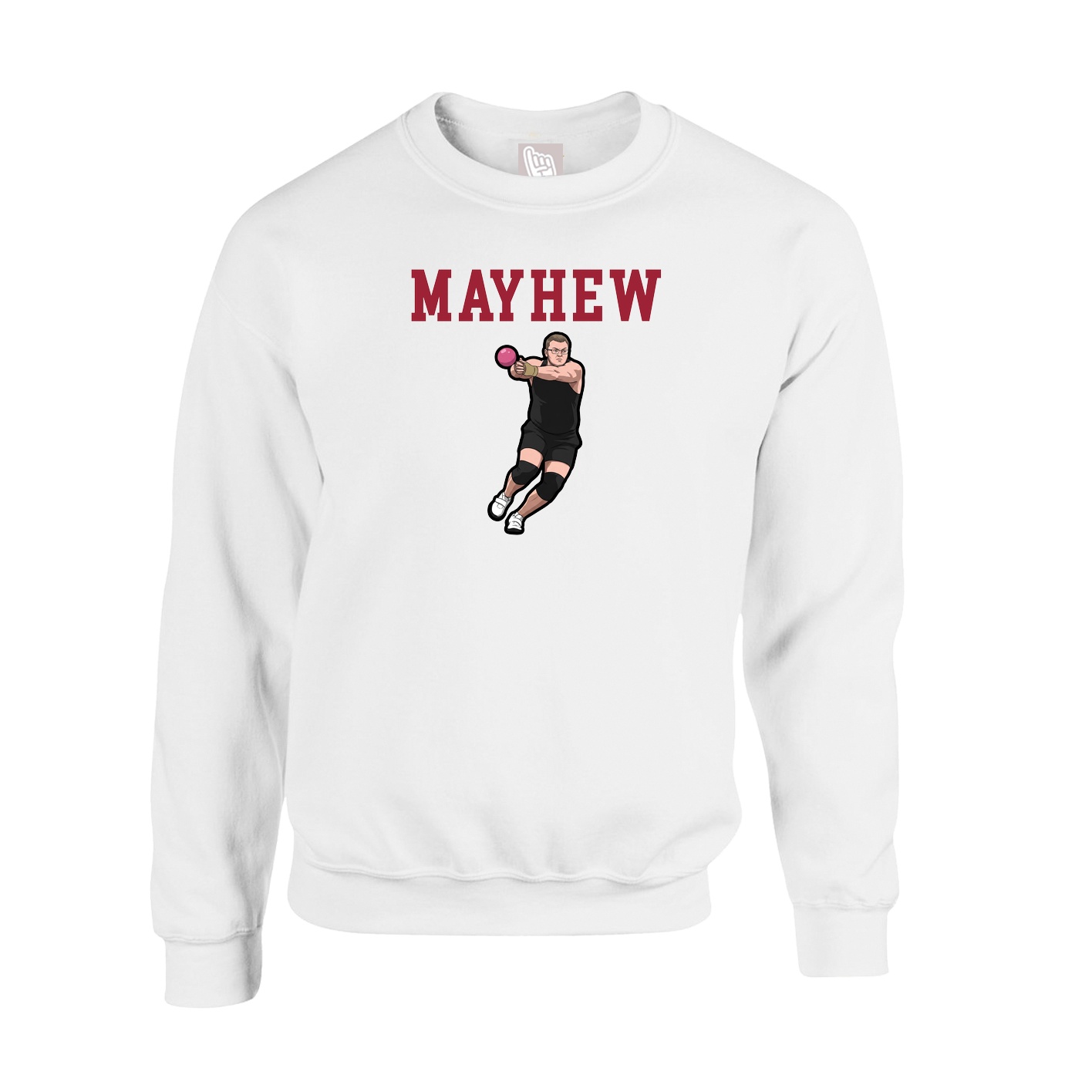 Fleece Crew — Shirsey in White