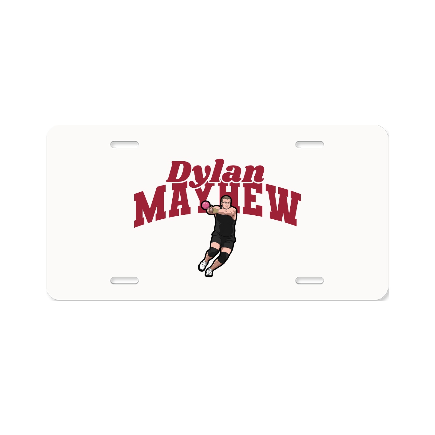 License Plate — Signature Arch in Classic