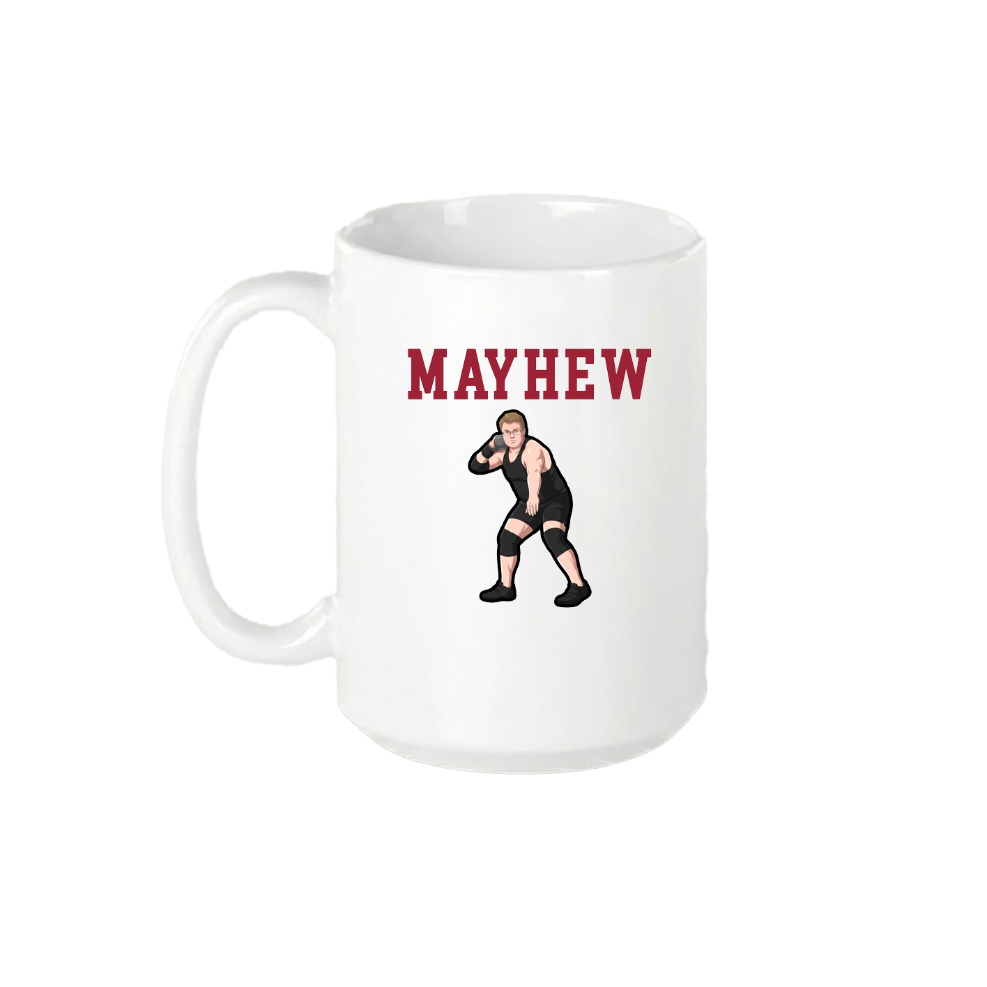 15oz Coffee Mug — Shirsey in White